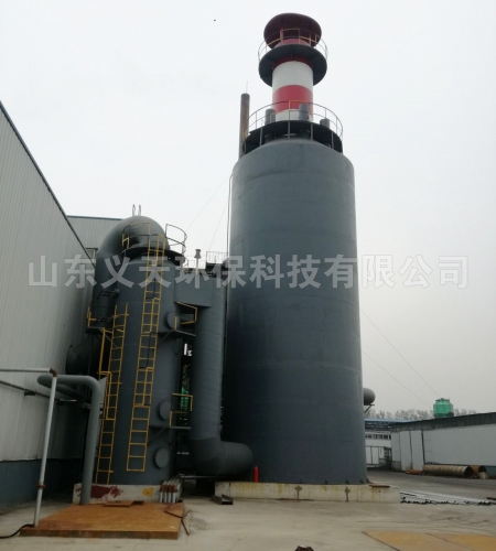 格瑞玻璃棉制品有限公司2線VOC+濕試靜電除塵系統